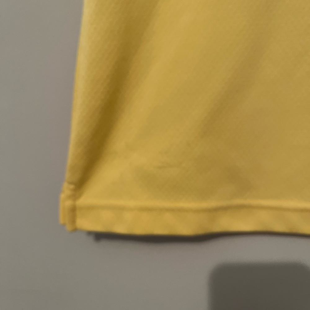 Linkstech Ladies Golf Shirt - Medium - Techno Dry - Yellow - Picture 5 of 6